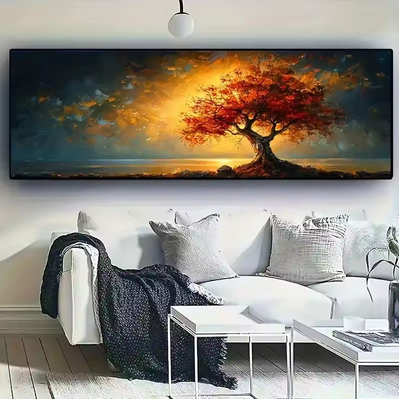 Poster Kanvas Pohon Kehidupan  - Sustainable Living Eco Friendly ulasan dan harga