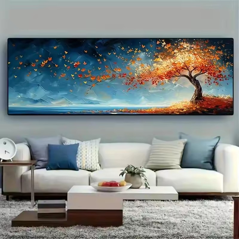 Poster Kanvas Pohon Kehidupan  - Sustainable Living Eco Friendly ulasan dan harga
